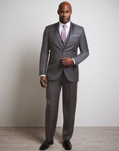 Load image into Gallery viewer, LUXE Faille Steel Gray Tux